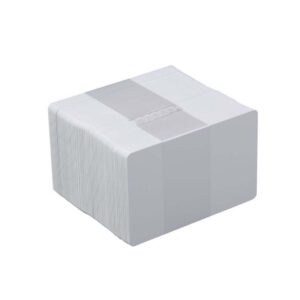 Lot de 500 cartes PVC vierges blanches 0,76 mm (30 mil) – Réf. PVC0.76-30MIL